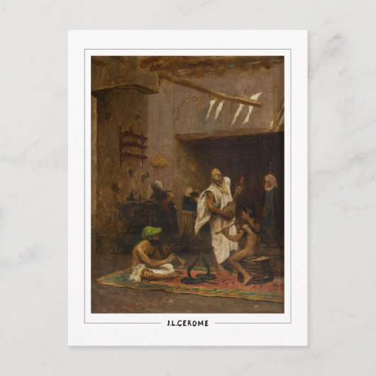 ジャン=レオンジェローム#264 -ファインアートポストカード ポストカード (正面)