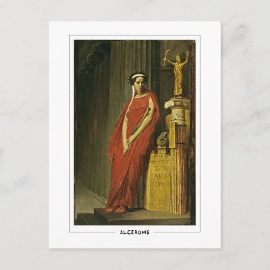 ジャン=レオンジェローム#272 -ファインアートポストカード ポストカード (正面)