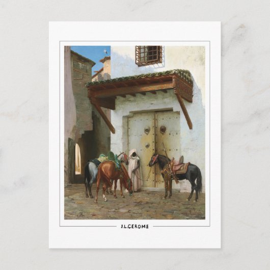 ジャン=レオンジェローム#37 -ファインアートポストカード ポストカード (正面)