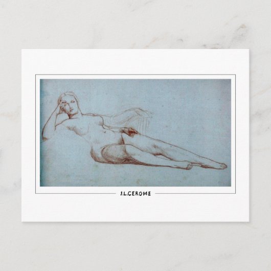 ジャン=レオンジェローム#38 -ファインアートポストカード ポストカード (正面)