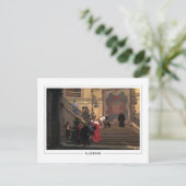 ジャン=レオンジェローム#61 -ファインアートポストカード ポストカード (スタンド正面)