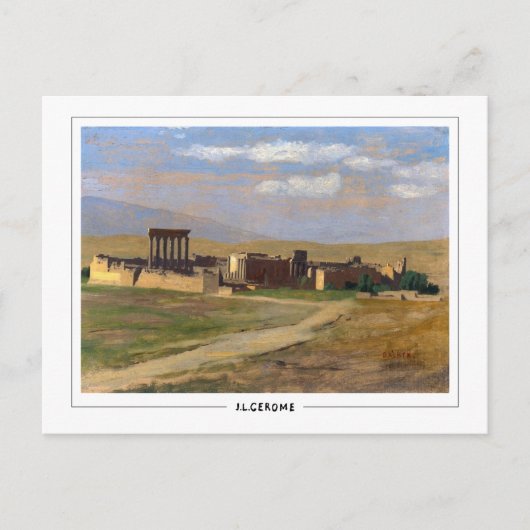 ジャン=レオンジェローム#6 -ファインアートポストカード ポストカード (正面)