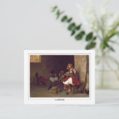 ジャン=レオンジェローム#76 -ファインアートポストカード ポストカード (スタンド正面)