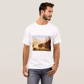 ジャン＝レオン・ジェロームの「Ave Caesar」 Tシャツ (正面フル)