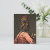 ジャン=レオン・ジェローム黒橋バズーク1869年頃 ポストカード (スタンド正面)