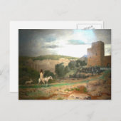 ジャン=レオン・ジェローム – エルサレムへのキリストの入臨 ポストカード (正面/裏面)