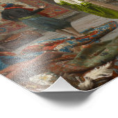 ジャン・レオン・ジェローム「カイロのカーペット商人」 フォトプリント            (角)