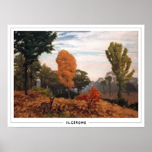 ジャン=レオン・ジェローム・ゼディング・アート・ポスター#245 ポスター (正面)