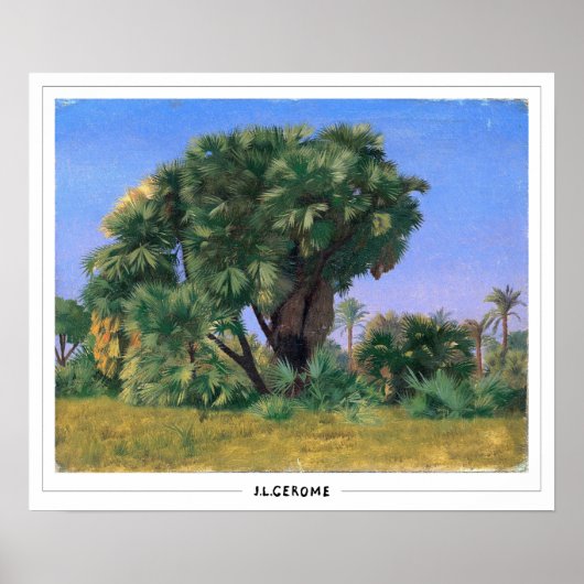 ジャン=レオン・ジェローム・ゼディング・アート・ポスター#353 ポスター (正面)