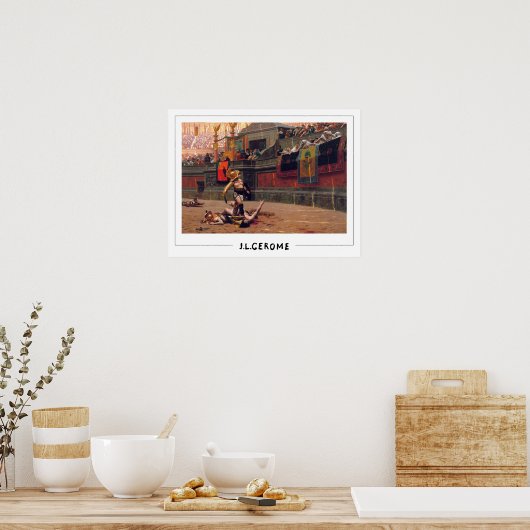 ジャン=レオン・ジェローム・ゼディング・アート・ポスター#84 ポスター (キッチン)