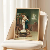 ジャン=レオン・ジェローム・ピグマリオンとガラテア1890アート ポスター