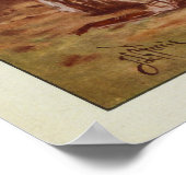 ジャン・レオン・ジェローム・フェリスによる最初の感謝祭 ポスター (角)