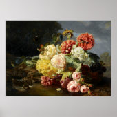 ジャン・ロビー、花は静止している ポスター (正面)