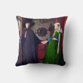 ジャン·ヴァン·エイク·アルノルフィニポートレート クッション (裏面)