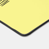 ジャヴァンライノセロス漫画イラストレーション デスクマット (コーナー)