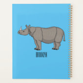 ジャヴァンライノセロス漫画イラストレーション プランナー手帳 (裏面)