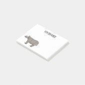 ジャヴァンライノセロス漫画イラストレーション ポストイット (アングル)