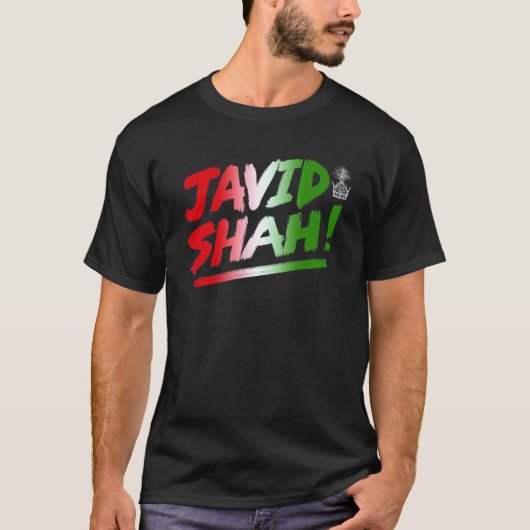 ジャヴィッド・シャー Tシャツ (正面)
