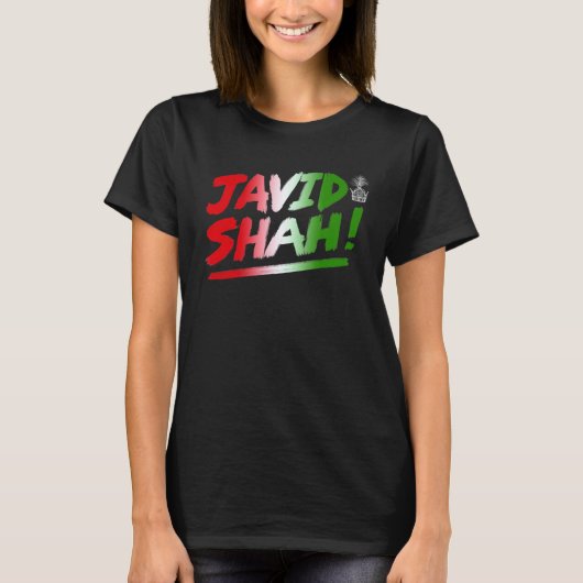 ジャヴィッド・シャー Tシャツ (正面)