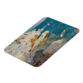 ジャヴェアと白いボートのホアキン・ソロラ岩 マグネット (左側)