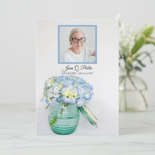 ジャーの中の青いあじさい祭りメモリアル プログラム (スタンド正面)