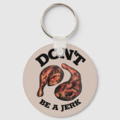 ジャークジャマイカジャークジャークチキンレッググルメ キーホルダー (正面)