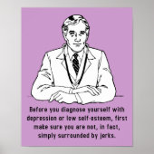 ジャークスポーおもしろいスターサインに囲まれる ポスター (正面)