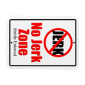 ジャークゾーンなし マグネット (横)