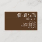 ジャークチキンカリブのウェストインディアンジャマイカフード 名刺 (裏面)