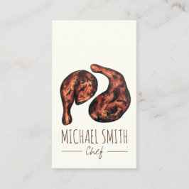 ジャークチキンカリブのウェストインディアンジャマイカフード 名刺