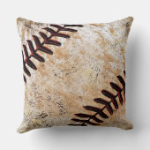 ジャークールジー·ナンバーまたはモノグラム野球枕 クッション (裏面)