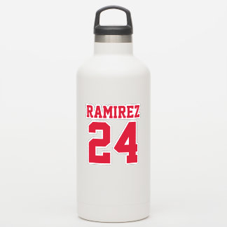 ジャージカスタムー番号とプレイヤー名のステッカー シール