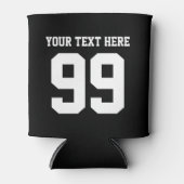 ジャージカスタムー番号はクーラーできる |ビール保持者 缶クーラー (正面)