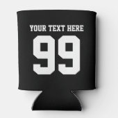 ジャージカスタムー番号はクーラーできる |ビール保持者 缶クーラー (裏面)