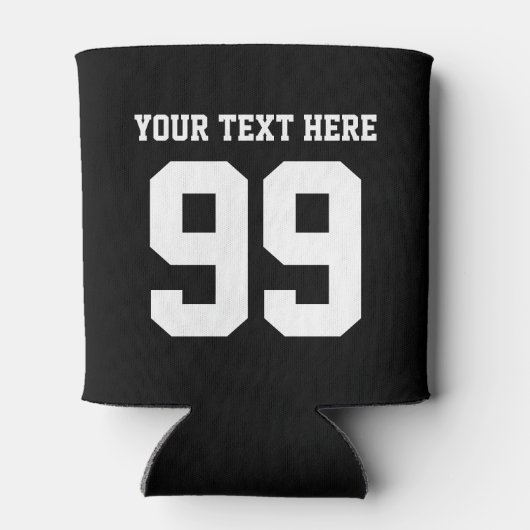 ジャージカスタムー番号はクーラーできる |ビール保持者 缶クーラー (裏面)