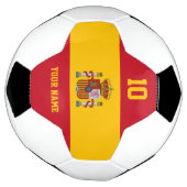 ジャージスペインのー番号付きサッカーカスタムボール サッカーボール (回転)