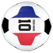 ジャージフランスのー番号付きサッカーカスタムボール サッカーボール (回転)