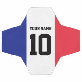 ジャージフランスのー番号付きサッカーカスタムボール サッカーボール (フラット)