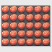 ジャージーのトマト4 ラッピングペーパー (フラット)