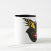 ジャージーのペンギンの"怒っているペンギン"のマグ マグカップ (中央)