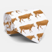 ジャージーの乳牛のタイ ネクタイ (ロール)
