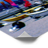 ジャージーの多くのホビー帆船 ポスター (角)