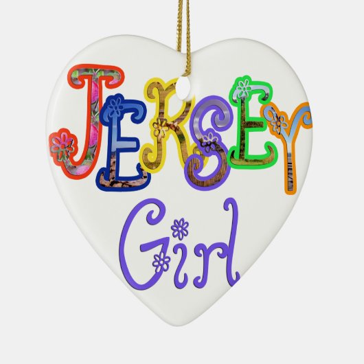 ジャージーの女の子のオーナメント セラミックオーナメント (右)