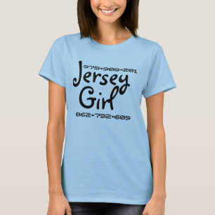 ジャージーの女の子 Tシャツ