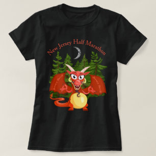 ジャージーの悪魔の半分のマラソン Tシャツ