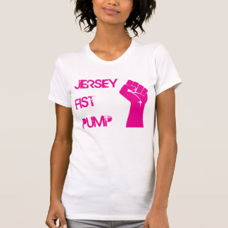 ジャージーの握りこぶしポンプTシャツ Tシャツ
