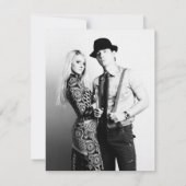 ジャージーの海岸の保存日付の行先 セーブザデート (裏面)