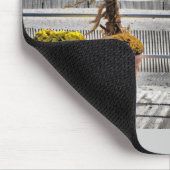 ジャージーの海岸の遊歩道HDR マウスパッド (コーナー)