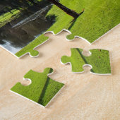 ジャージーの美しい秋の景色 ジグソーパズル (側面)