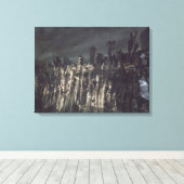 ジャージーの防波堤 キャンバスプリント (インサイチュ (ウッドフロア))